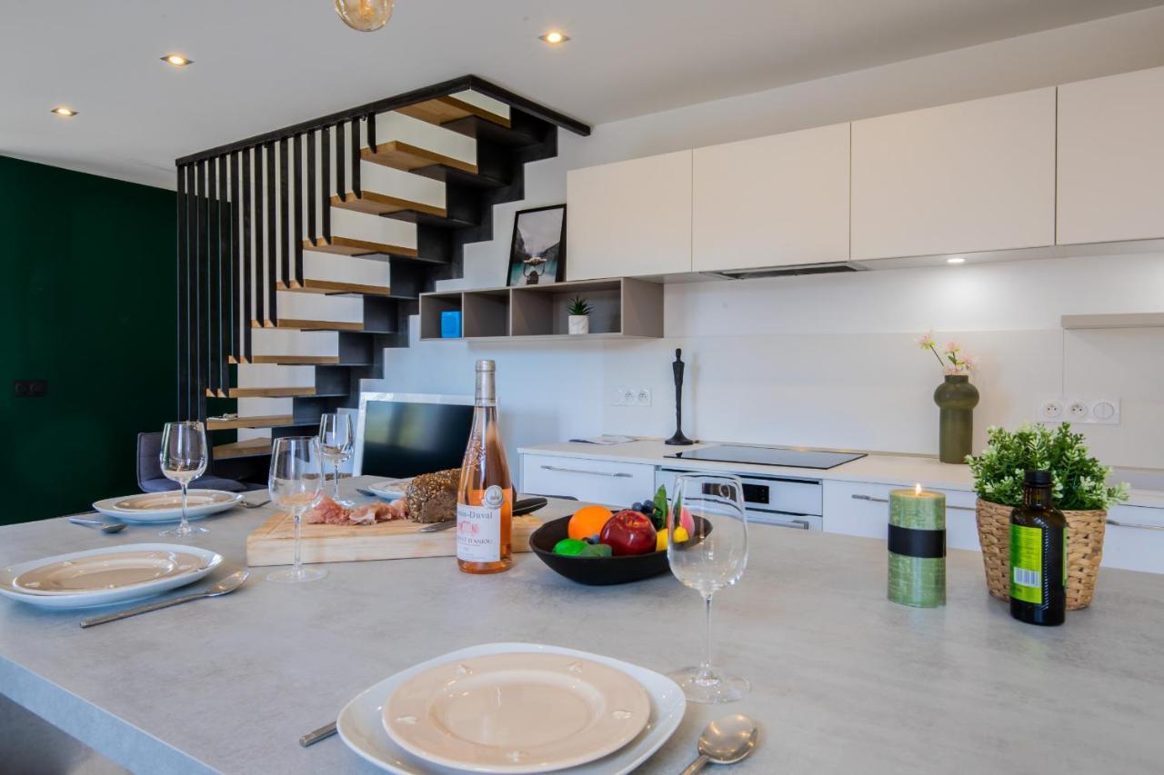 Duplex Albigny 3 Minutes Du Lac อานซี ภายนอก รูปภาพ