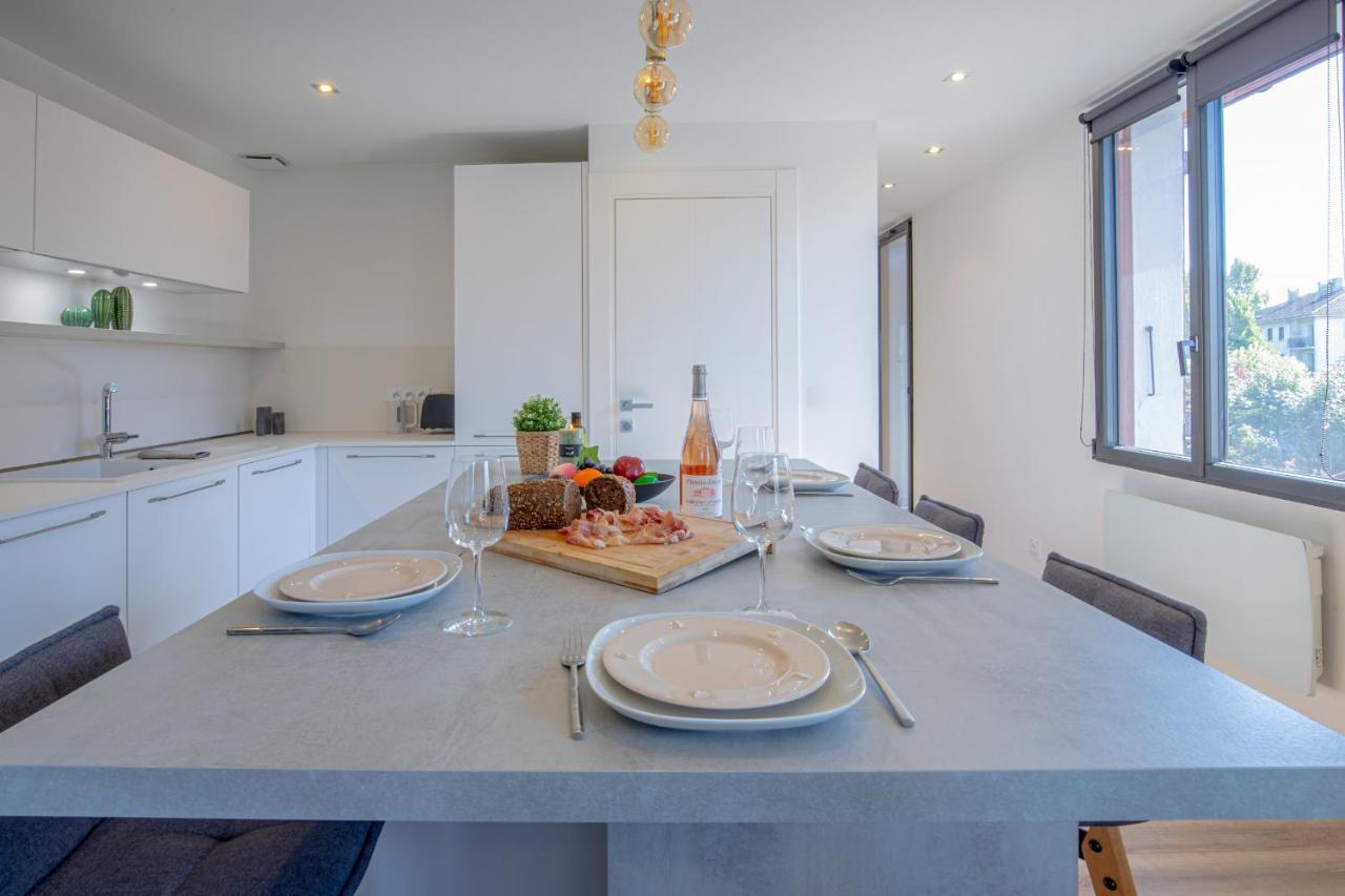 Duplex Albigny 3 Minutes Du Lac อานซี ภายนอก รูปภาพ